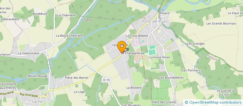 localisation de l'entreprise RIDELLOISE D'ELECTRICITE  SACHE