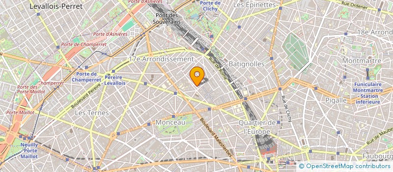 localisation de l'entreprise RIDEMADEUS  PARIS