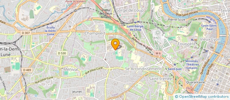 localisation de l'entreprise RIDEPRO  LYON