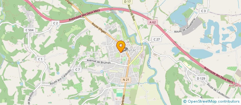 localisation de l'entreprise RIDER'S GROUP COMMUNITY  LAYRAC