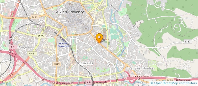localisation de l'entreprise RIDERPACK à AIX-EN-PROVENCE