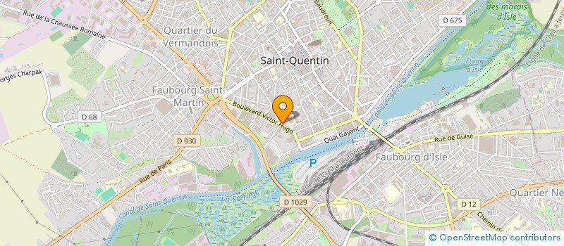 localisation de l'entreprise RIDEWITHAMBROISE  SAINT-QUENTIN