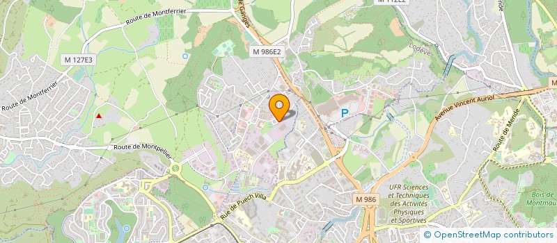 localisation de l'entreprise RIDGE SPORTS FRANCE  GRABELS