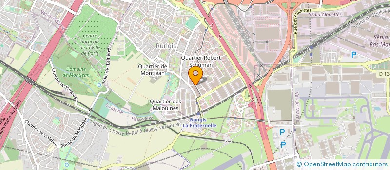localisation de l'entreprise RIDGID FRANCE SAS à RUNGIS