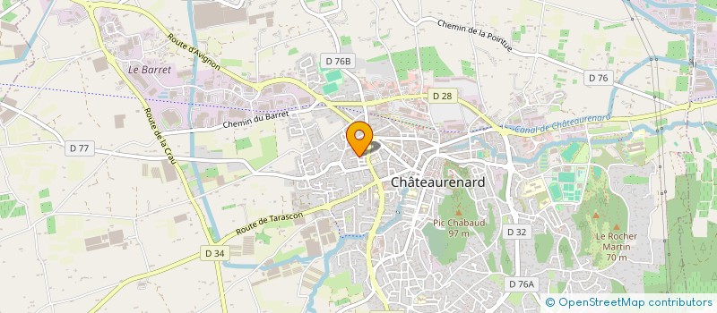 localisation de l'entreprise RIDIMI à CHATEAURENARD