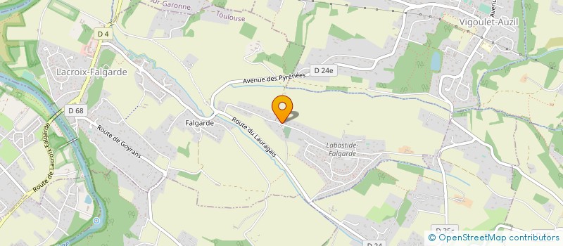 localisation de l'entreprise RIDINFAMILY  LACROIX-FALGARDE