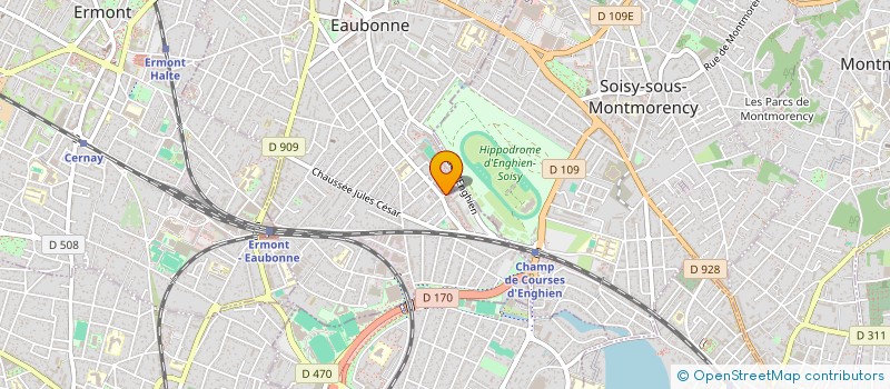 localisation de l'entreprise RIDIS à EAUBONNE