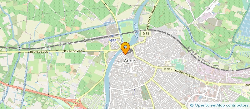 localisation de l'entreprise RIDO STAR à AGDE