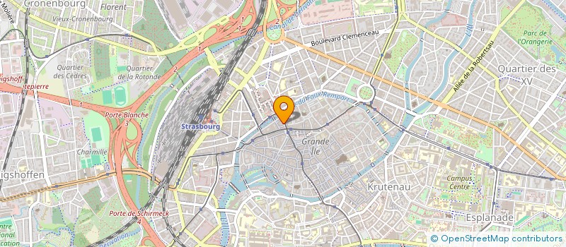 localisation de l'entreprise RIDOEST  STRASBOURG