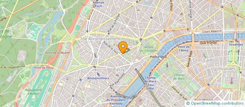 localisation de l'entreprise RIDONDELLE SCI  PARIS