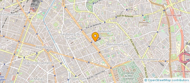 localisation de l'entreprise RIE  PARIS