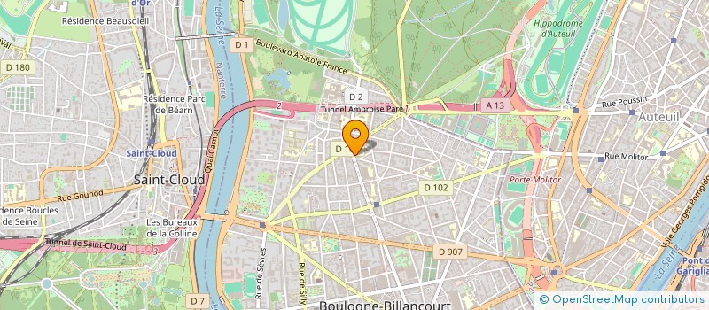 localisation de l'entreprise RIE à BOULOGNE-BILLANCOURT
