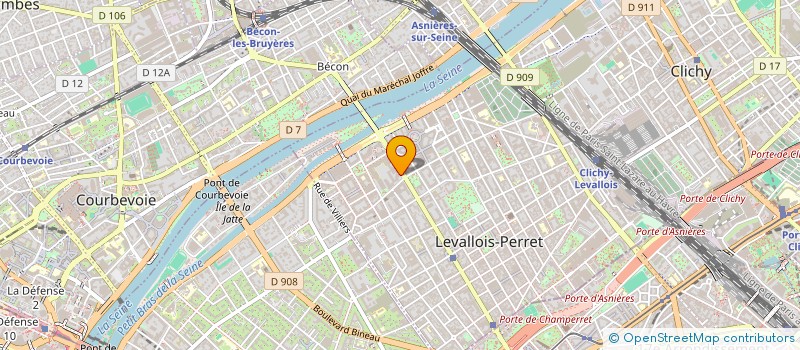 localisation de l'entreprise RIE CAMPUS PARIS à LEVALLOIS-PERRET