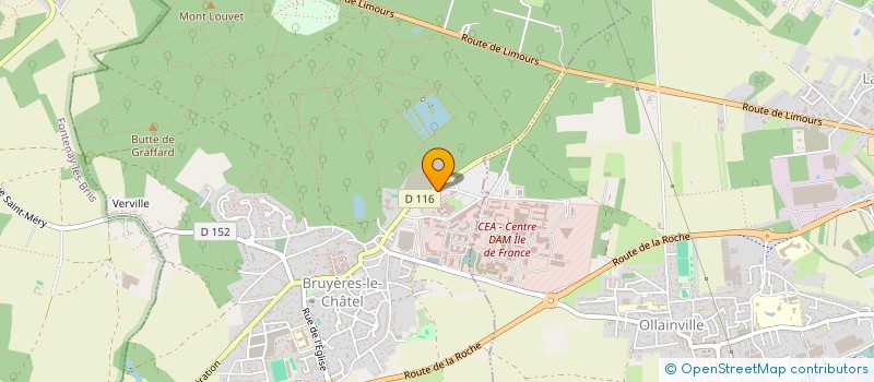 localisation de l'entreprise RIE CAMPUS TERATEC à BRUYERES-LE-CHATEL