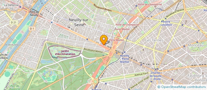 localisation de l'entreprise RIE LE ZINC à NEUILLY-SUR-SEINE
