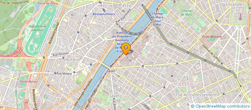 localisation de l'entreprise RIE TOUR CRISTAL à PARIS