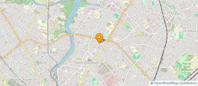 localisation de l'entreprise RIEBU  NANTES