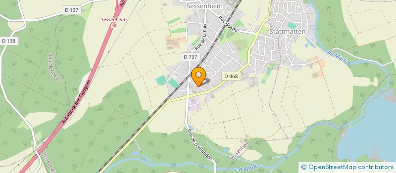 localisation de l'entreprise RIED ETANCHE à WASSELONNE
