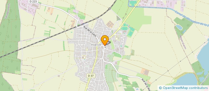 localisation de l'entreprise RIEDINGER JACQUES ET CIE  HRDT