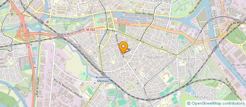 localisation de l'entreprise RIEGEL INCENDIE EST à STRASBOURG