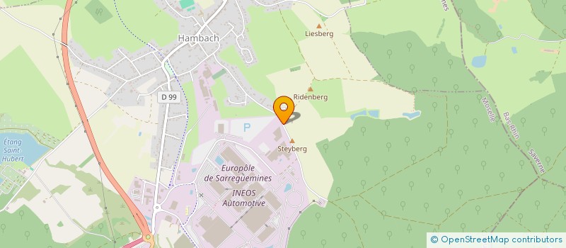 localisation de l'entreprise RIEGERT  HAMBACH