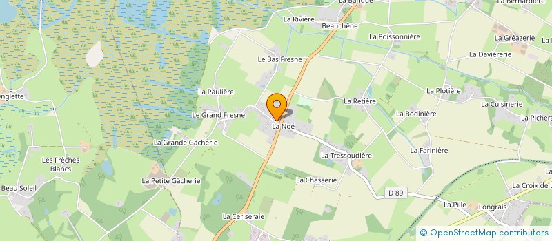 localisation de l'entreprise RIEL MEAS  SAINT-MARS-DU-DESERT