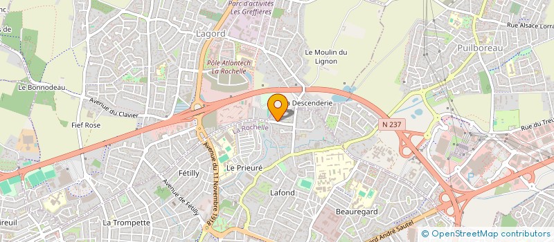 localisation de l'entreprise RIELD  LA ROCHELLE