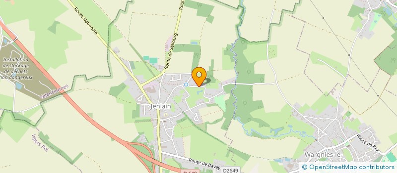 localisation de l'entreprise RIELINE  JENLAIN