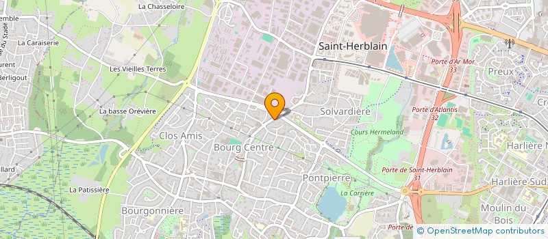 localisation de l'entreprise RIEN QU'UN CHROMOSOME EN + à SAINT-HERBLAIN
