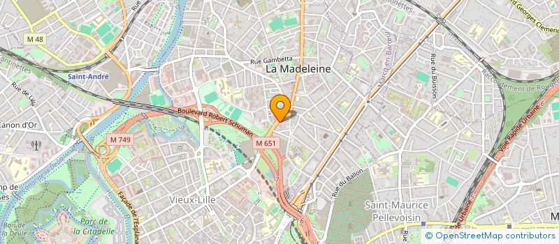 localisation de l'entreprise RIEN QUE POUR ELLE à LA MADELEINE