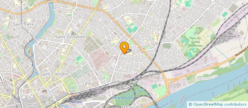 localisation de l'entreprise RIEN QUE POUR VOUS à NANTES