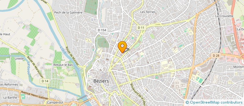 localisation de l'entreprise RIENAFISH à BEZIERS