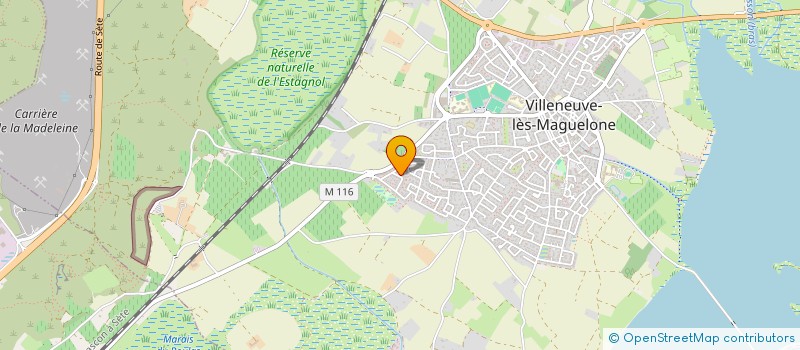 localisation de l'entreprise RIERA INSTALL  VILLENEUVE-LES-MAGUELONE