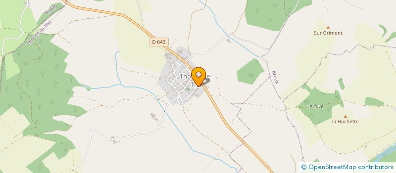 localisation de l'entreprise RIES PAYSAGE à THONNE-LE-THIL