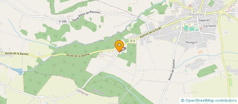 localisation de l'entreprise RIEUMES AMBULANCES  RIEUMES