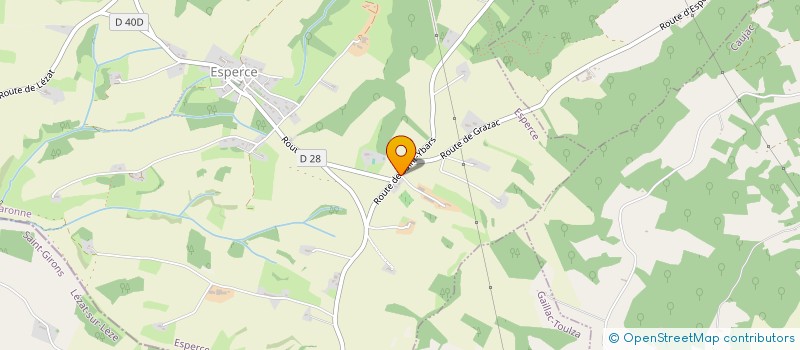 localisation de l'entreprise RIEUTAREL ENERGY  ESPERCE