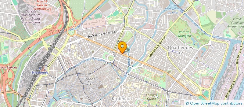 localisation de l'entreprise RIEUX ROUX à STRASBOURG
