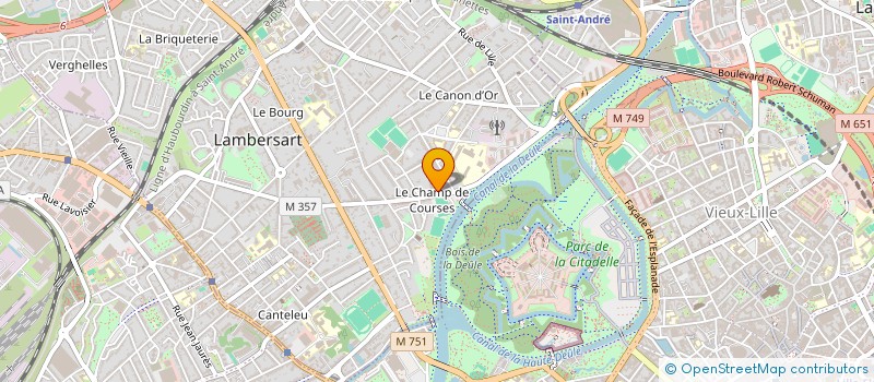 localisation de l'entreprise RIEZ 25 à LAMBERSART