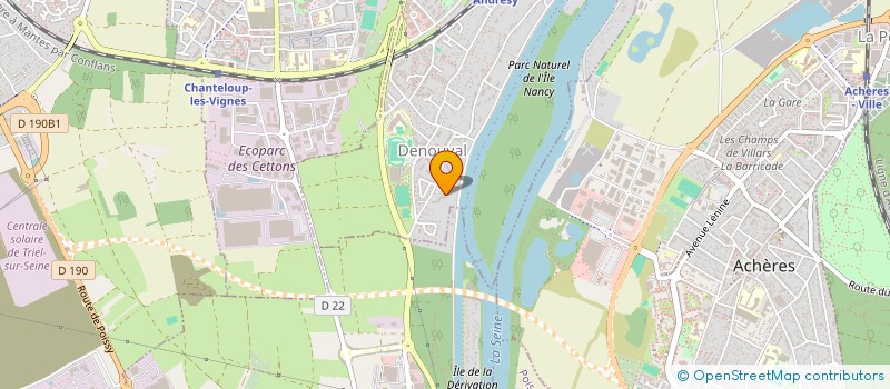 localisation de l'entreprise RIEZ  ANDRESY