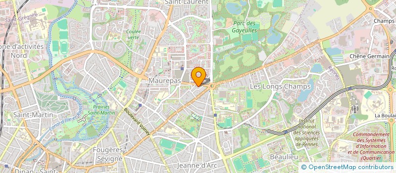 localisation de l'entreprise RIEZOU-RICHE  RENNES