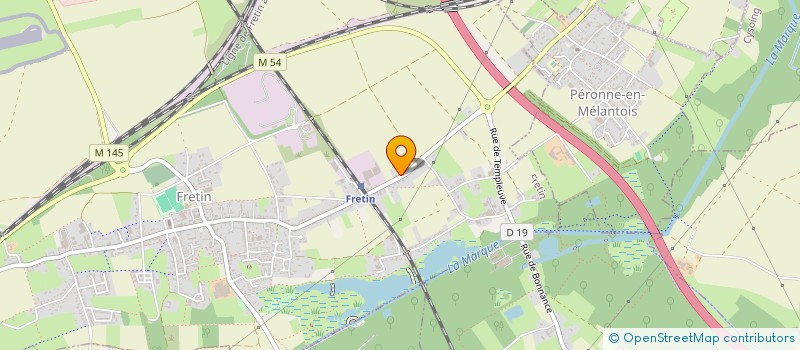 localisation de l'entreprise RIF à FRETIN