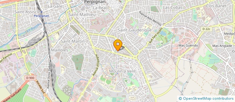 localisation de l'entreprise RIF à PERPIGNAN