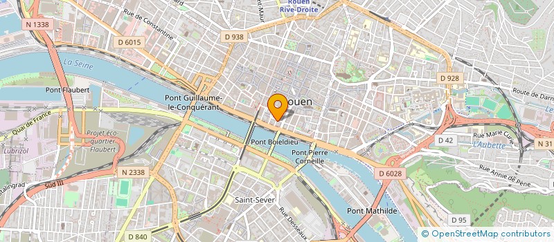 localisation de l'entreprise RIF à ROUEN