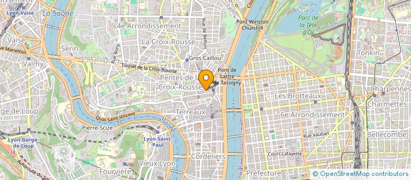 localisation de l'entreprise RIF ASSOCIATION à LYON