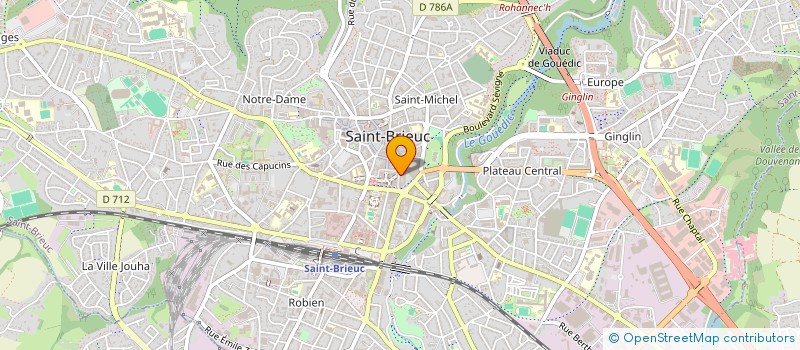 localisation de l'entreprise RIF BROTHERS à SAINT-BRIEUC