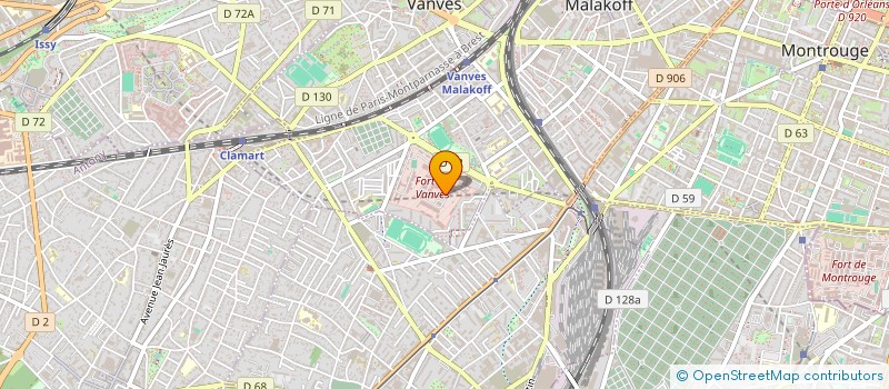 localisation de l'entreprise RIF CASA  MALAKOFF