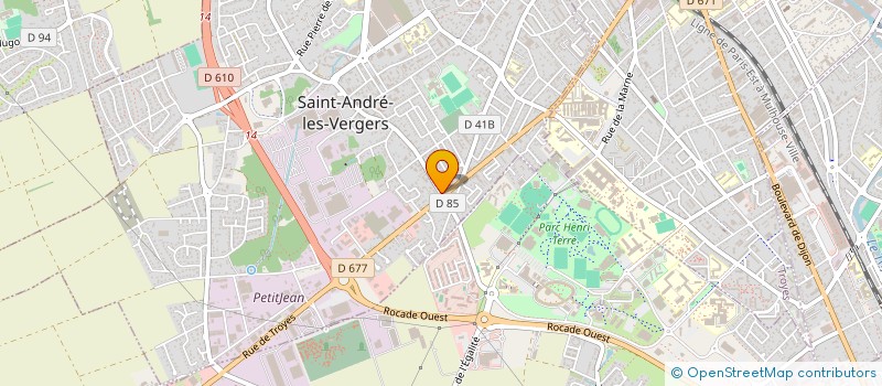 localisation de l'entreprise RIF IMMO  SAINT-ANDRE-LES-VERGERS