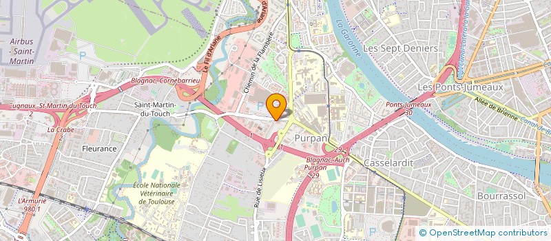 localisation de l'entreprise RIF-SECURITE à TOULOUSE