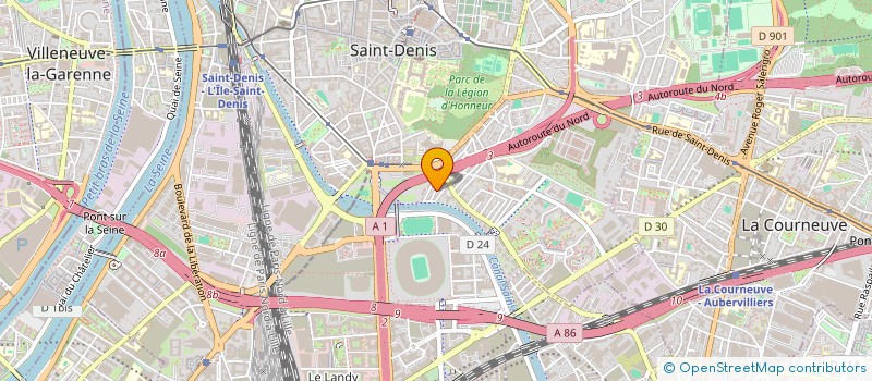 localisation de l'entreprise RIF TAXI  SAINT-DENIS