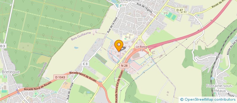 localisation de l'entreprise RIFAL CONSULTING  ISNEAUVILLE